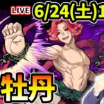 【🔴モンストライブ】地獄楽コラボ最難関クエスト…超究極『牡丹(ムーダン)』を生放送で攻略！【けーどら】