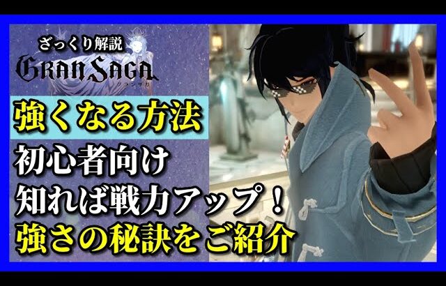 【グランサガ】初心者向け強さの秘訣解説。グランウェポン編。【GranSaga】