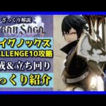 【グランサガ】ストイベチャレンジ10 イグノックス戦 おすすめ攻略をざっくり紹介していくよ。【GranSaga】