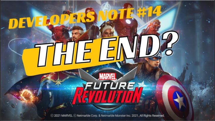 Good while it lasted, Marvel Future Revolution!