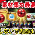 【ドラクエウォーク】#826・意識しないで周回は危険!!錬金百式・紅蓮の竜玉錬金完了!素材集めを上手に行えば1週目でも強化は可能!「ふぉーくちゃんねる」