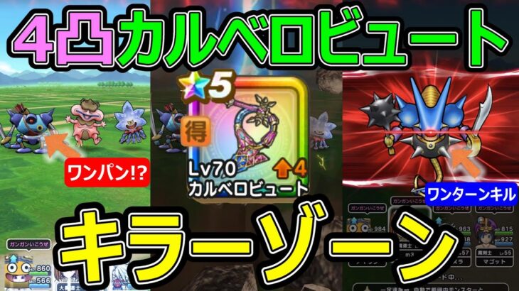 【ドラクエウォーク】究極のカルベロビュートがヤバすぎる【キラーゾーン】
