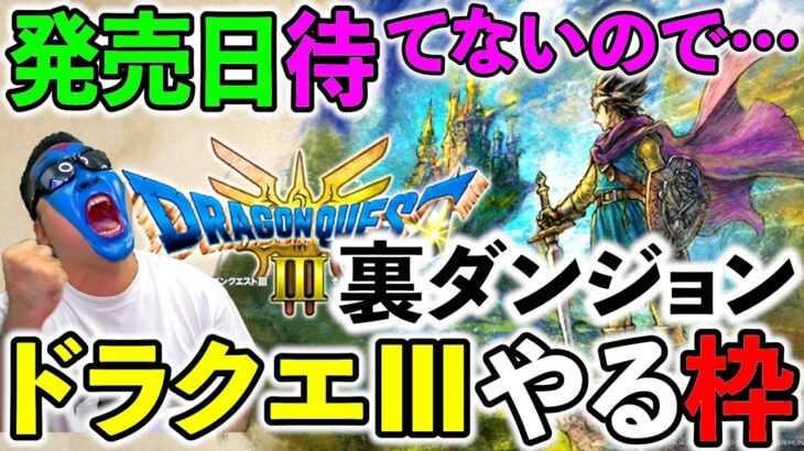 【ドラクエⅢ】HD2D発売日11/14まで到底待てないので、裏ダンジョンに侵入する