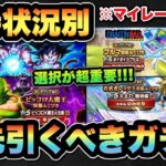 【ドラクエウォーク】超重要な選択！？所持状況別マイレージならどのガチャを狙うべきか！？