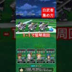 【ドラクエウォーク】噂のさまよう白武者１-１たてごと周回やってみました。