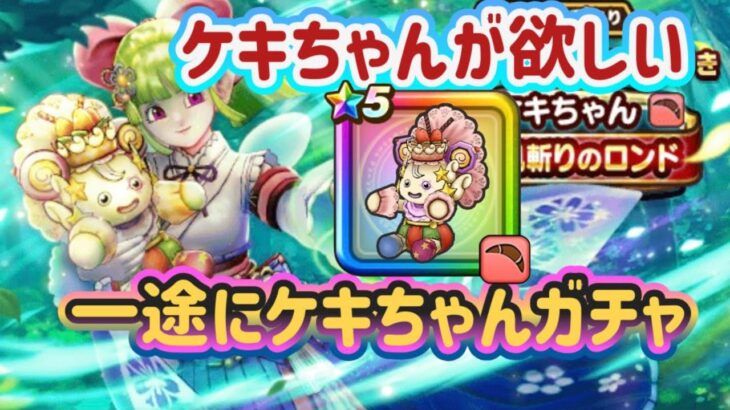 【ドラクエウォーク】【DQW】期間終了まで引き続けろケキちゃん！迎える準備だけはできている！こにゃんの一途にケキちゃんガチャ！！