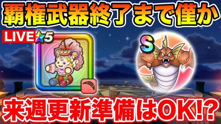【ドラクエウォーク】覇権武器終了まであと僅か!! ドラクエファンが今日も周回します!!【DQW】