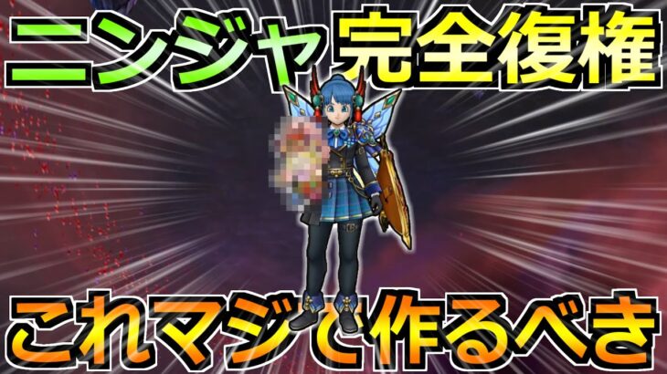 【ドラクエウォーク】ニンジャがここに来て完全復権！最初期より使いやすい構成へ！！