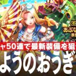 ドラクエウォーク 「たいようのおうぎ」評価、あぶない水着25装備ふくびきガチャ50連 DQウォーク