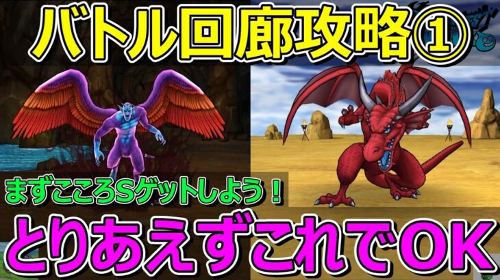 【ドラクエウォーク】バトル回廊攻略①とりあえずエイトのこころSまでがんばりましょう！