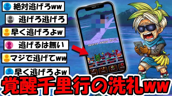 【ドラクエウォーク】遂に遭遇してしまい大惨事にｗｗ3000人から逃げろを連呼される・・・