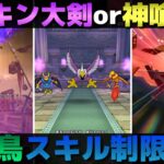 【ドラクエウォーク】ごくらくちょうのスキル制限攻略。