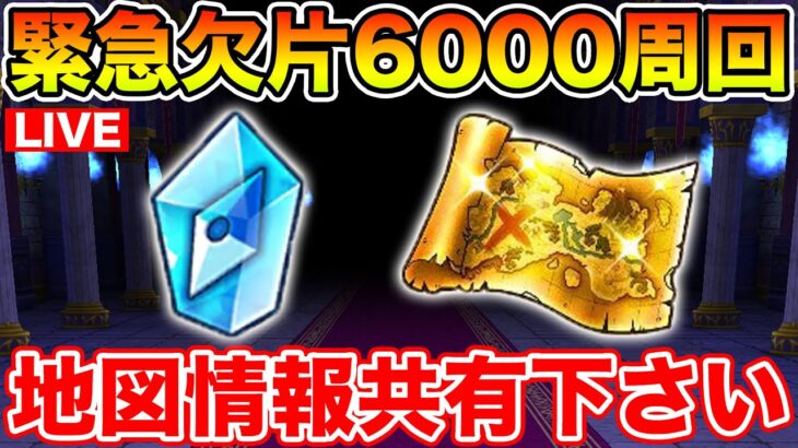 【ドラクエウォーク】明日17章追加されるので全力でかけら6000ストックします!! 新地図情報もお待ちしています!!【DQW】