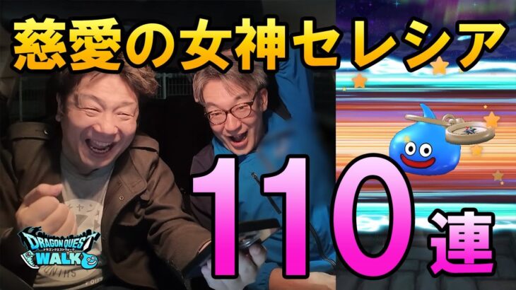 ドラクエウォーク675【慈愛の女神セレシア装備ガチャ110連!杖が欲しい!】