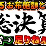 [ドラクエウォーク]悲惨な結果の2025年お布施額‼️控えた控えた楽しめた！