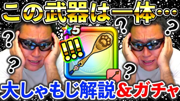 【ドラクエウォーク】過去最大の謎武器？？？　肉球印の大しゃもじ解説速報＆ガチャ