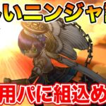 【ドラクエウォーク】新生ニンジャ誕生!! 汎用パーティに組込めるほど便利なキャラに成長しました!!【DQW】