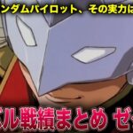 【強すぎ】ガンダムW ゼクス・マーキスの圧倒的戦歴とは…！【キャラ戦績まとめ】