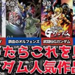 【ガンダム】初めてガンダムを見る人におすすめしたい作品ランキング TOP10位