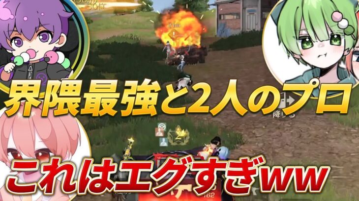 【荒野行動】38キル無双！れい、だんごむC、みかこがえぐすぎたｗｗ