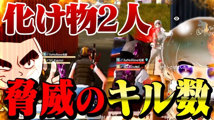 【最強コンビ】界隈最強のらいむとデュオゲリラを完全破壊してきた！ｗｗｗ【荒野行動】