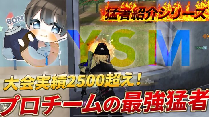 【猛者紹介シリーズ】プロチームから大会勝利数2500以上の最強猛者が登場！！【荒野行動】