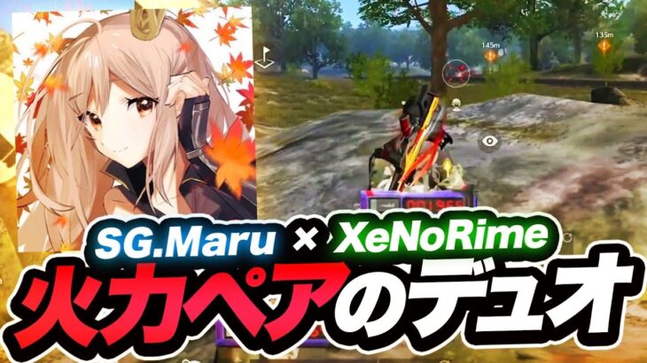 【荒野行動】KWLキルラン1位の男！SG.Maruとデュオゲリラ！