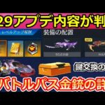 【荒野行動】S29以降の神アプデ判明‼新バトルパス報酬の金銃＆銃器の改善点！他チームと鍵交換廃止の検討・射撃場でスキン変更etc…最新情報・一部実装日未定（バーチャルYouTuber）