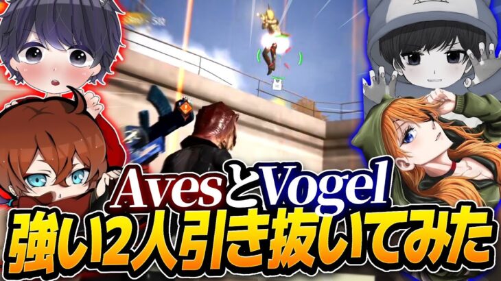 AvesとVogelから強い順に選手呼んだら最強すぎたww【荒野行動】