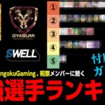 【#荒野行動】荒野プロゲーマに聞く最強選手ランキングPart2