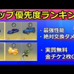 【荒野行動】チップショップ完全攻略‼交換したらダメな車はこれ！全チップ車の性能比較！優先度ランキング！正しい順番に交換するだけで無料金チケGETの裏技も！（Vtuber）