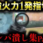【Part2】最強火力”1発指切り”で無双するワンパ潰し集【荒野行動】【ソロクイン／PEAK戦／手元キル集】
