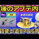 【荒野行動】運営の開発内容が判明‼銃器チップ使い道UPでお得に特典GET！6周年のプチ情報・ショップ販売・天界の彼方ガチャの復刻有無etc…。検討中のアプデ情報9つ（Vtuber）