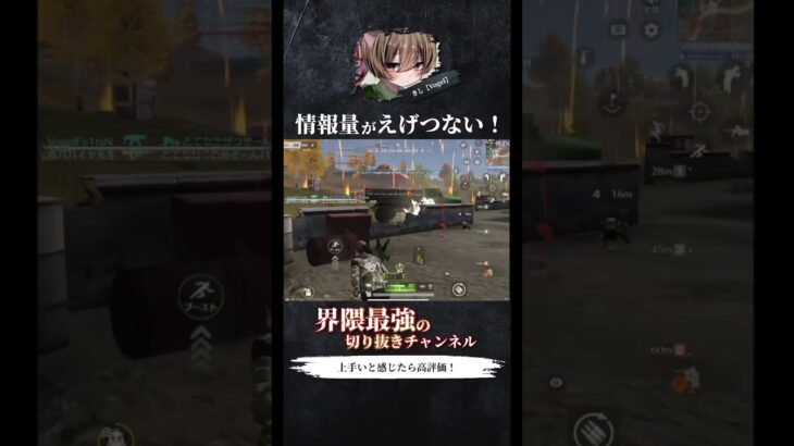 新Vogelへ入隊！期待の超戦略プレイヤー！#荒野行動 #shorts #荒野行動 #apex #viral