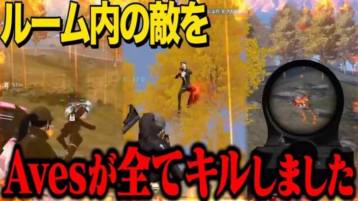 【奇跡】ルーム内いる全てのチームをキルしてしまいました。【荒野行動】