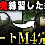【荒野行動】無反動練習マップで1万発撃ったらチートM4になったwww