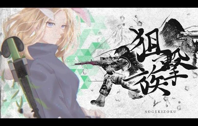 【荒野行動】狙撃族が神曲で贈る！疾走感ある音ハメSRキル集🐶