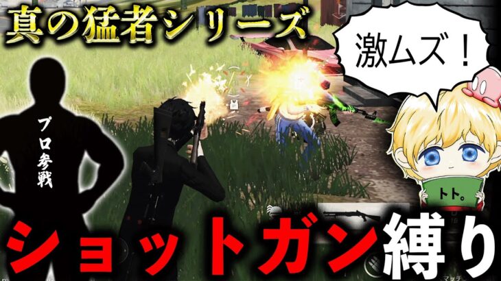 【プロ参戦】真の猛者ならショットガン縛りでも勝てる説www【”Top”ちま】【荒野行動】