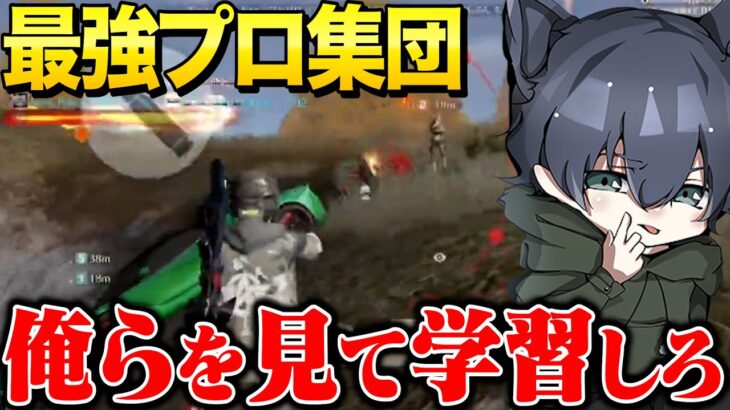 チャンピオンシップ1位一番強いチームの立ち回り【荒野行動】