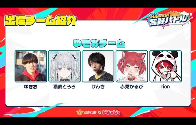 とんでもメンツで荒野行動　【HIKAKIN×荒野行動】