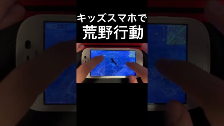 キッズケータイで荒野行動やった結果【荒野行動】