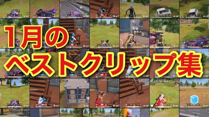 【荒野行動】2024年1月のベストクリップ集