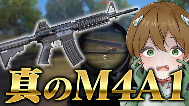 【荒野行動】初期スキンのM4A1が1番強いってマジ？wwwww