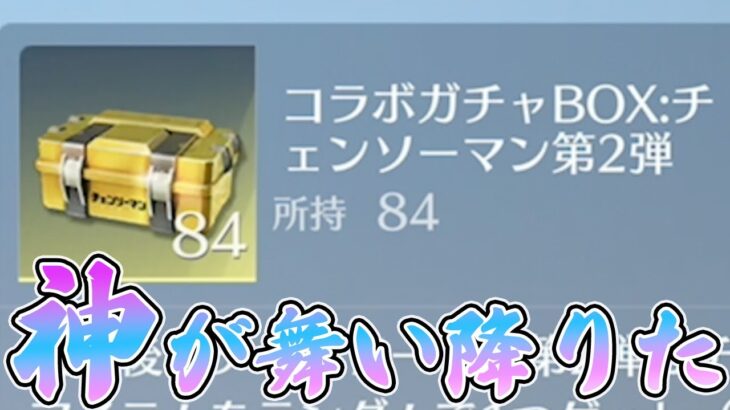第3回と勘違いしてたチェンソーマン宝箱に念をかけた結果【荒野行動】