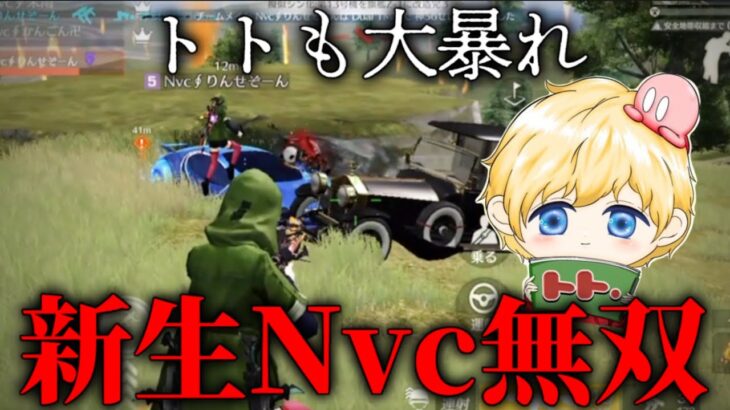 トトの火力爆発？！新生NvcならPEAK戦無双できる説！【荒野行動】