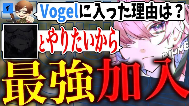【特報】Vogelにりんね加入！気になる加入理由は…【荒野行動】
