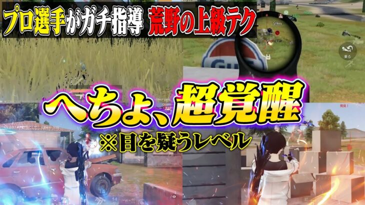 【必見】プロ選手・柊のガチ指導により完璧な立ち回りでワンパ破壊出来るようになってしまったへちょ【荒野行動】