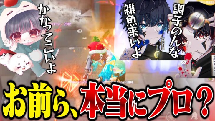 コメ欄で煽られたからプロ３タテしたったwww【荒野行動】