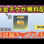 【荒野行動】速報‼「DX金チケ」が無料配布！これでDX銃器スキンが貰える！殿堂95式が緊急修正・BOTの成長日記・アップグレード材料・年間シーズン特典（Vtuber）
