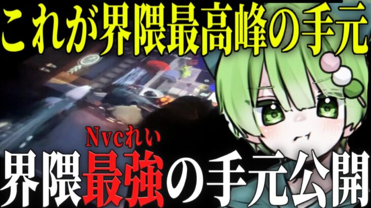 キャラコン猛者れいの手元動画！【荒野行動】